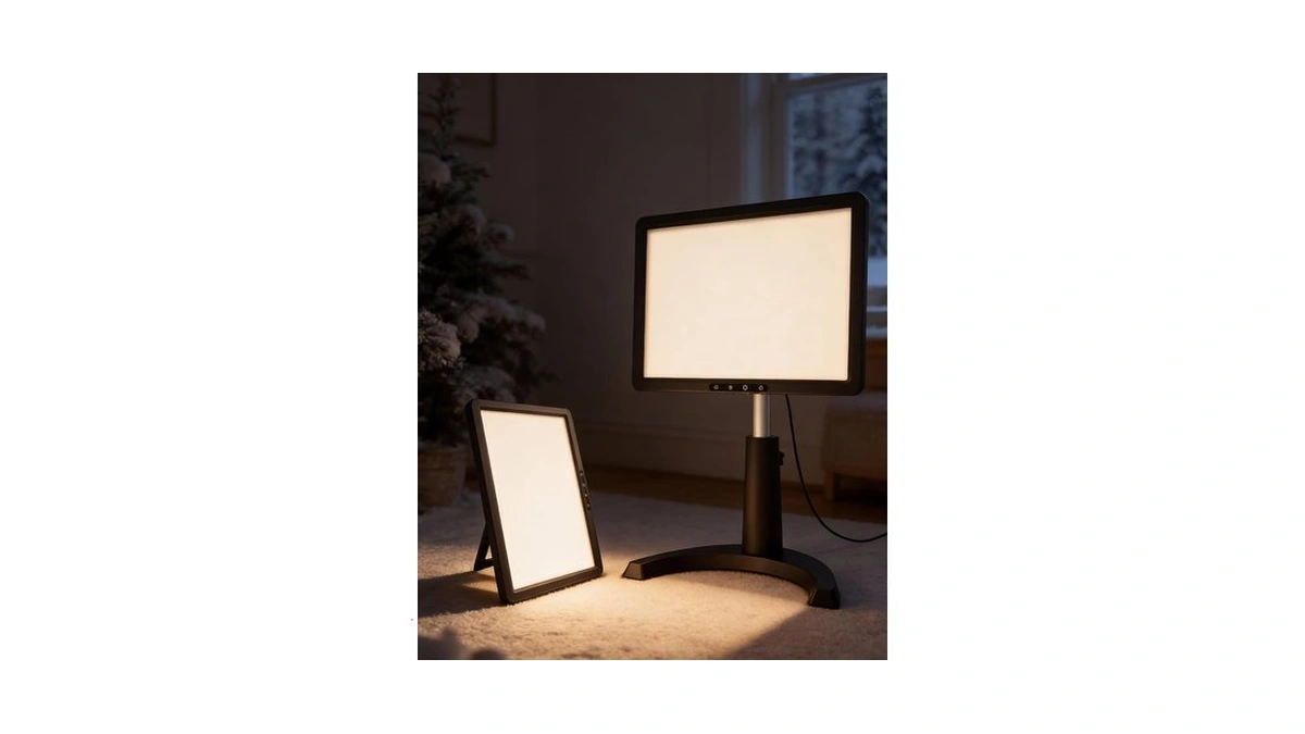 Light Therapy Lamp, 12000 Lux Full Spectrum Light Led Sunlight