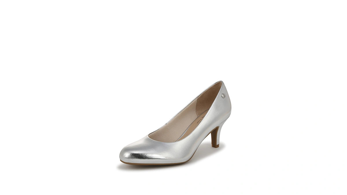 Lifestride Womens Parigi Pumps Silver Metallic 10 N