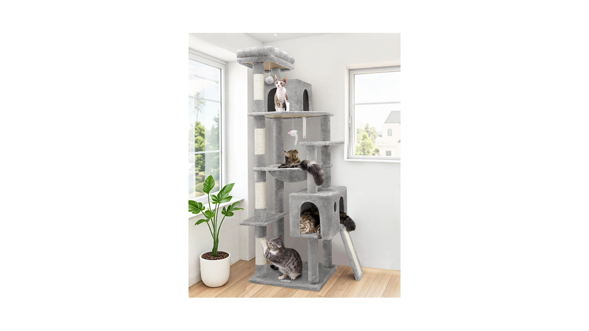 Globlazer F70 Pro Heavy Duty Cat Tree Tower For Indoor