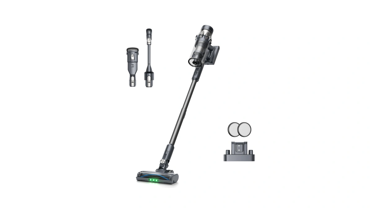 Yaber Hp20 Cordless Vacuum Cleaner, 180aw Suction For Pet Hair