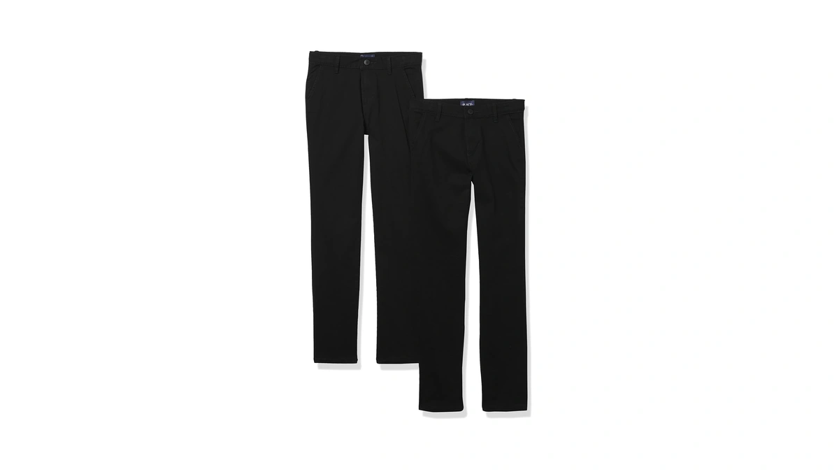 The Children's Place Girls Skinny Chino Pants,black 2 Pack,16