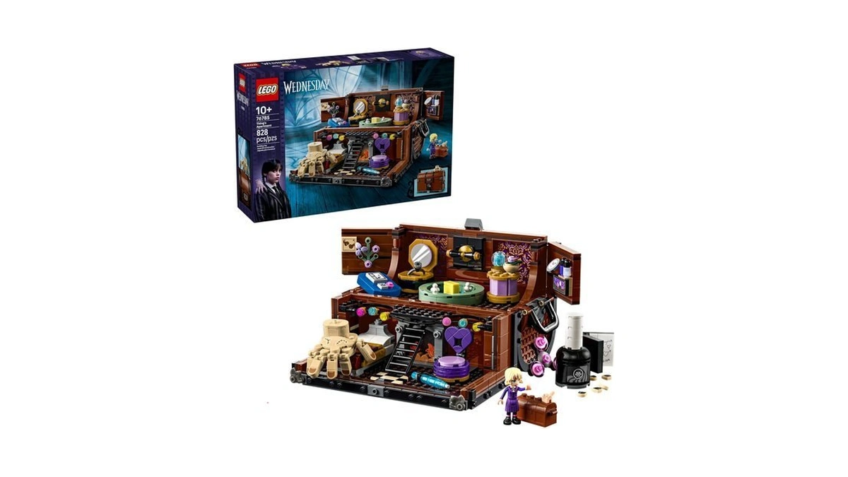Lego Wednesday Thingβs Apartment Building Toy - Transforming Trunk Playset