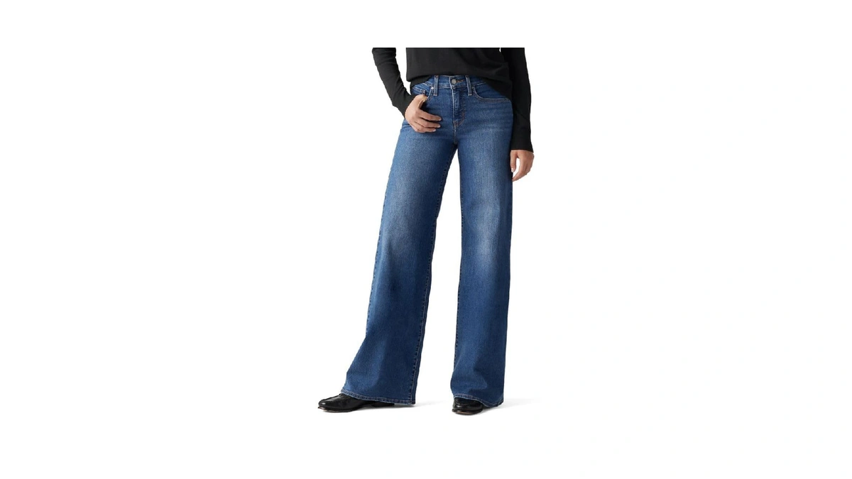 Levi Women Shaping Wide-leg Jeans