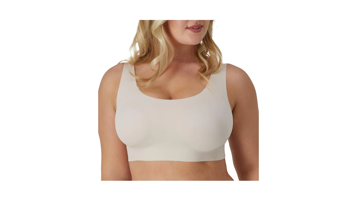 Bali Comfort Revolution Wireless T-shirt Bra, Wireless Full-coverage Bra, Pullover