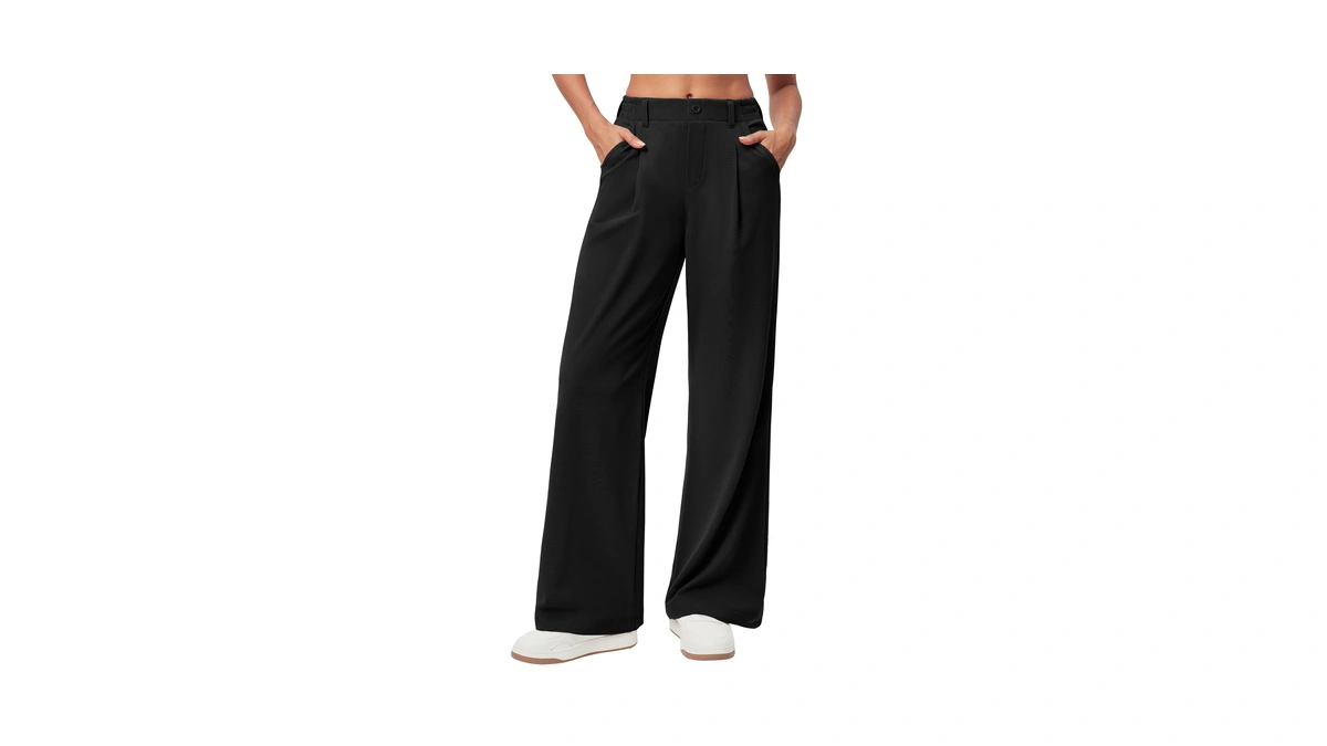Ewedoos Wide Leg Dress Work Pants For Women Business Casual