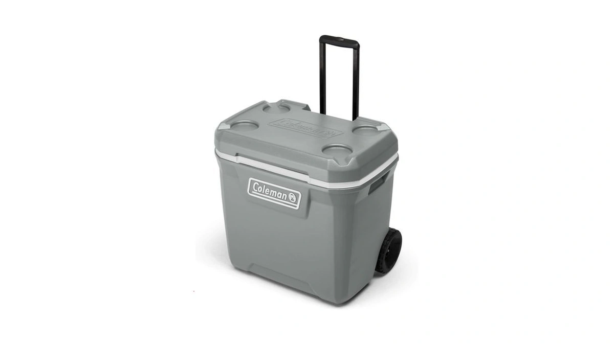 Coleman Classic Series Insulated Portable Rolling Cooler With Wheels, Leak-resistant,