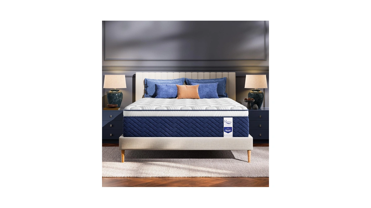 Firm Queen Mattress 14 Inch-hotel Collection Cooling Hybrid Mattress In