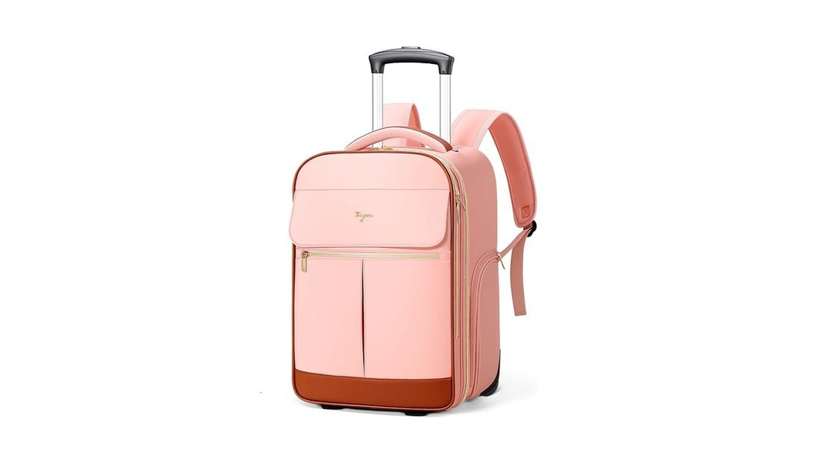 Tonyeee Rolling Backpack For Women, Large Travel Backpack With Wheels