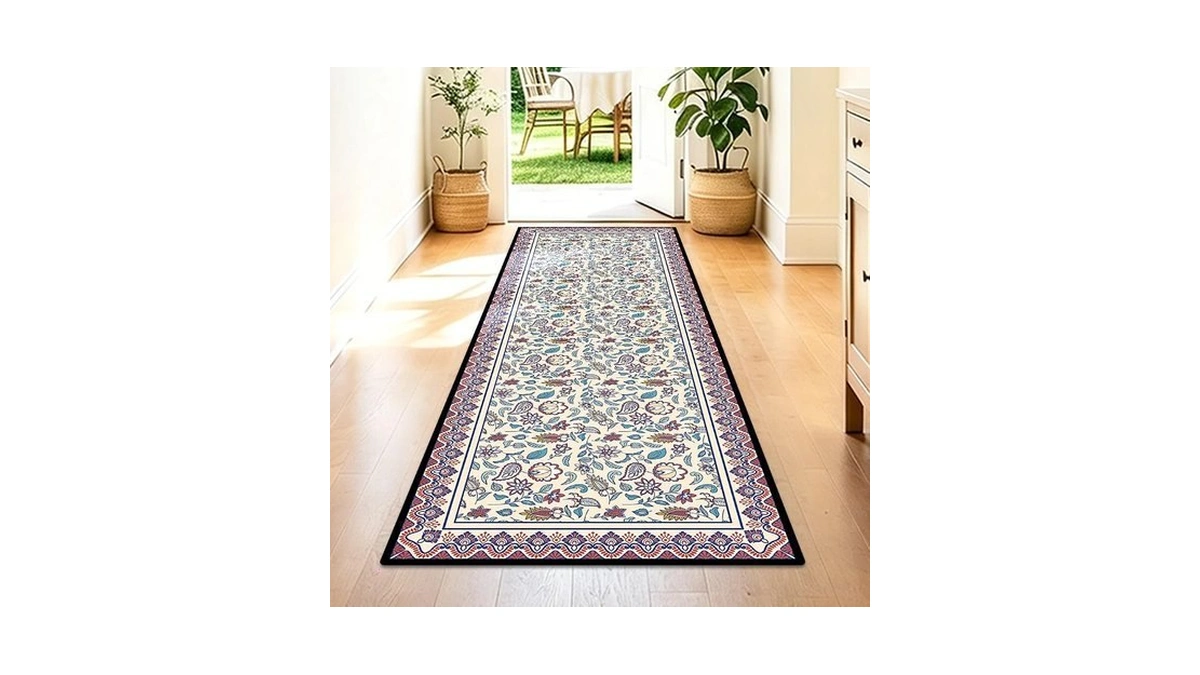 Washable Corridor Runner Rug, Non-slip Hallway Rug With Upgrade Rubber