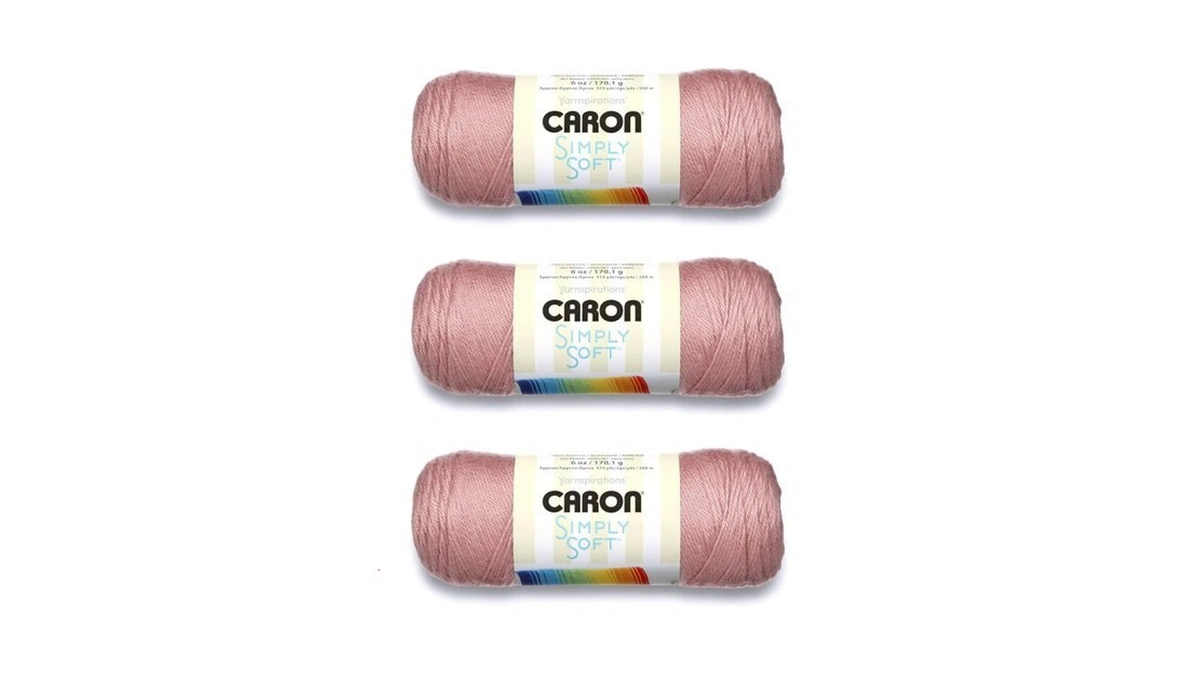 Caron Simply Soft Solids Yarn, Medium Gauge 100% Acrylic -