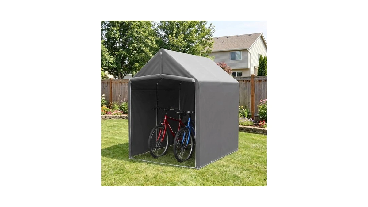 Hoteagle Sheds & Outdoor Storage, Portable Garage 6 X 4