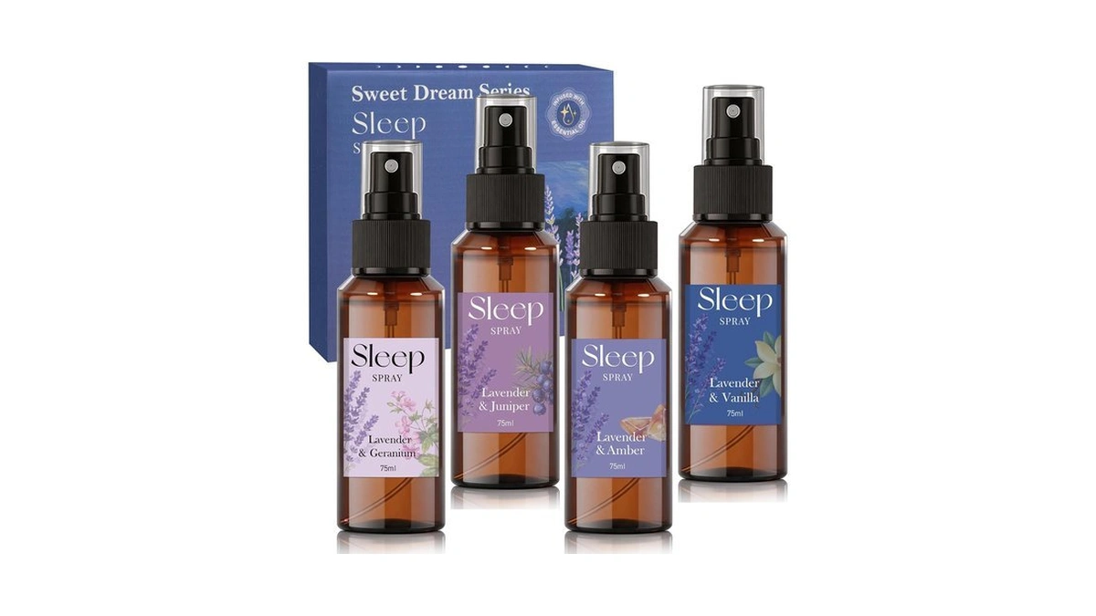 Strn Room Spray With Lavender Essential Oil For Sleep, Pillow