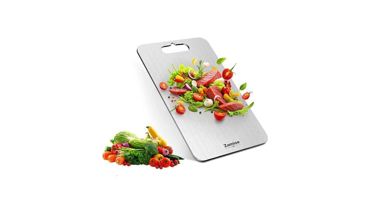 Zamioe Titanium Cutting Board,pure Titanium Cutting Boards For Kitchen