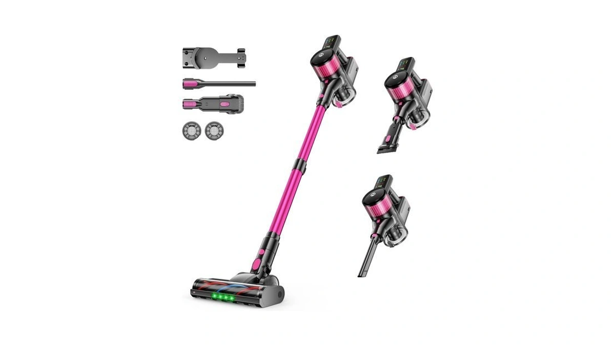 Myuako Cordless Vacuum Cleaner 650w 55kpa Cordless Rechargeable Vacuum Cleaner