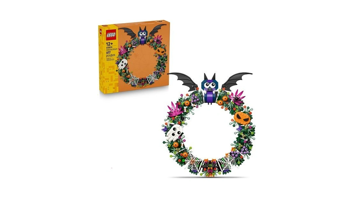Lego Halloween Wreath 40825
