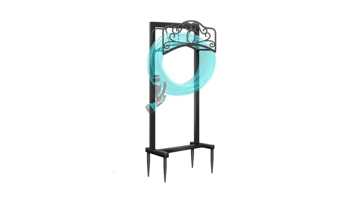 Shomextol Hose Holder,100ft Capacity Garden Hose Holder,butterfly Style