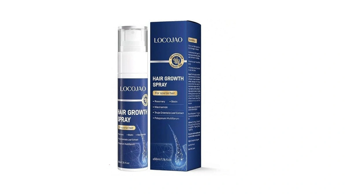 Locojao Hair Growth Spray Serum For Thinning Hair With Rosemary