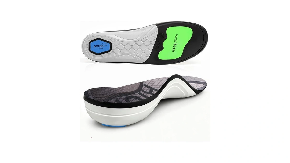 Steptastic 240+ Lbs Heavy Duty Support Insoles, High Arch Support
