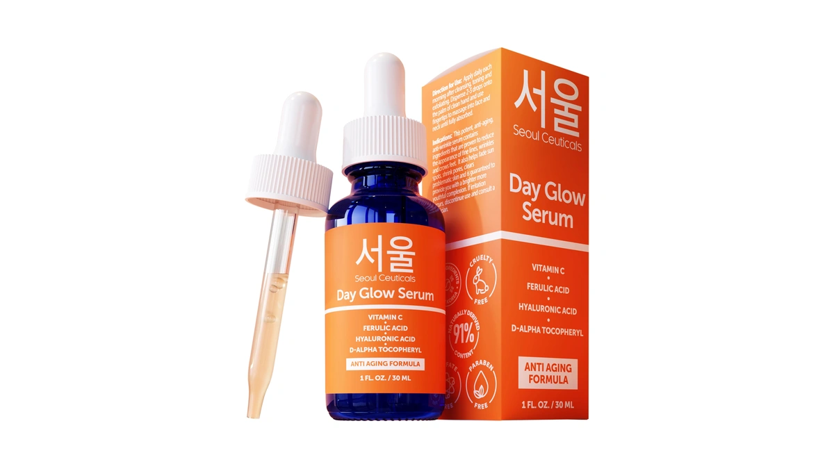 Seoulceuticals Korean Skin Care 20% Vitamin C Serum For Face
