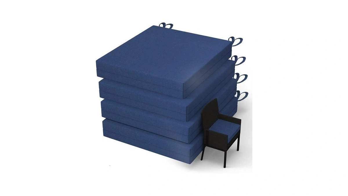 Wolki Outdoor Cushions For Patio Furniture Set Of 4, 18.5