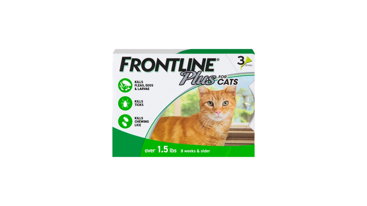 Frontline Plus Flea & Tick Spot Treatment For Cat &