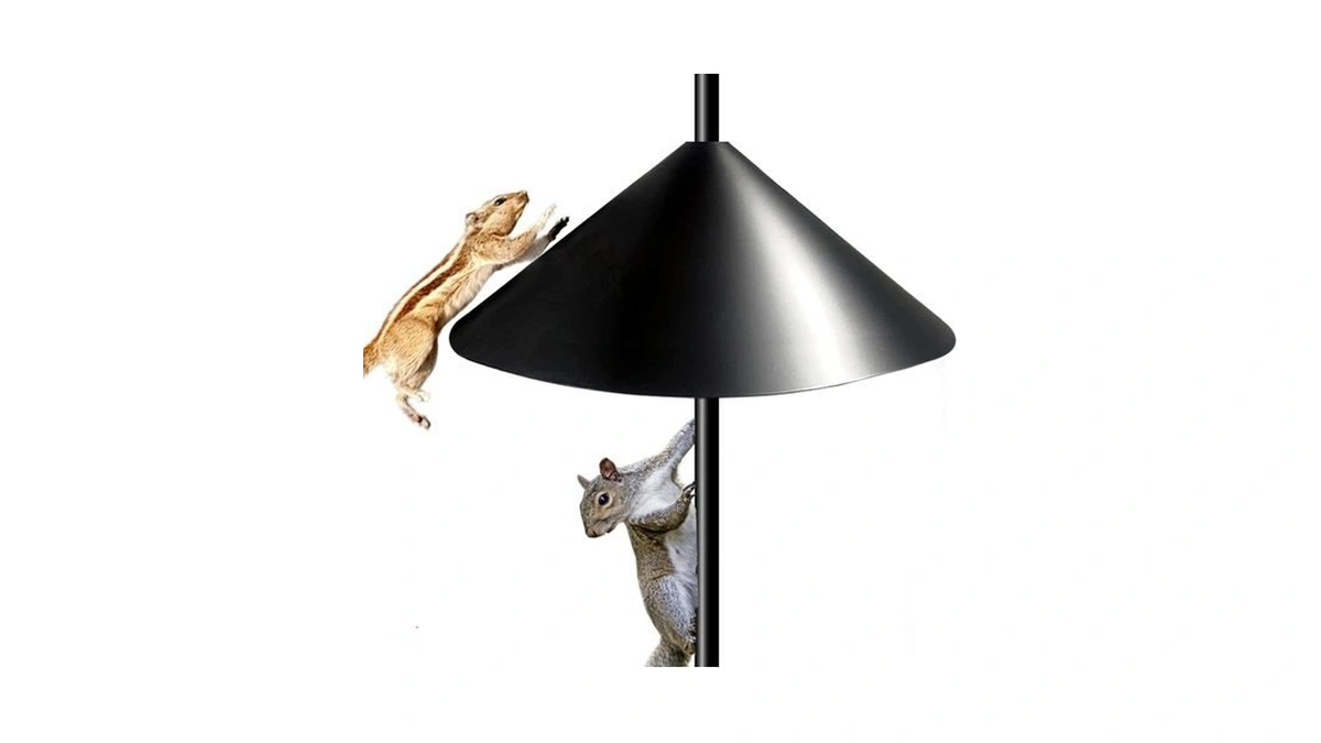 Fandature 19 Inch Pp Squirrel Proof Baffle For Protecting Outside