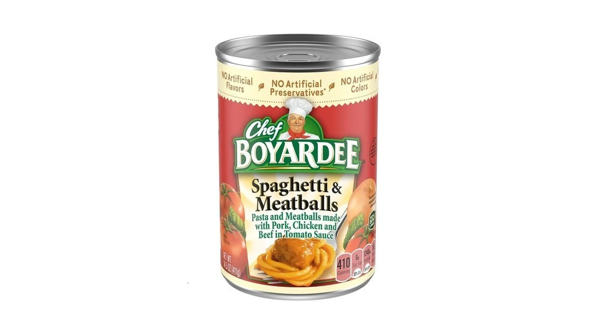 Chef Boyardee Spaghetti And Meatballs, 14.5 Oz