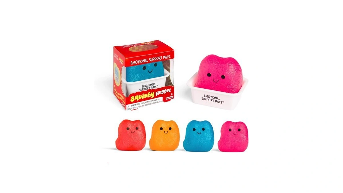 Emotional Support Pals Squishy Nugget, Fidget Toy By Relatable