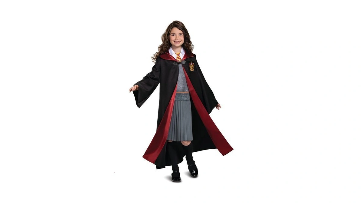 Disguise Hermione Granger Girls Costume, Deluxe Official Harry Potter Wizarding