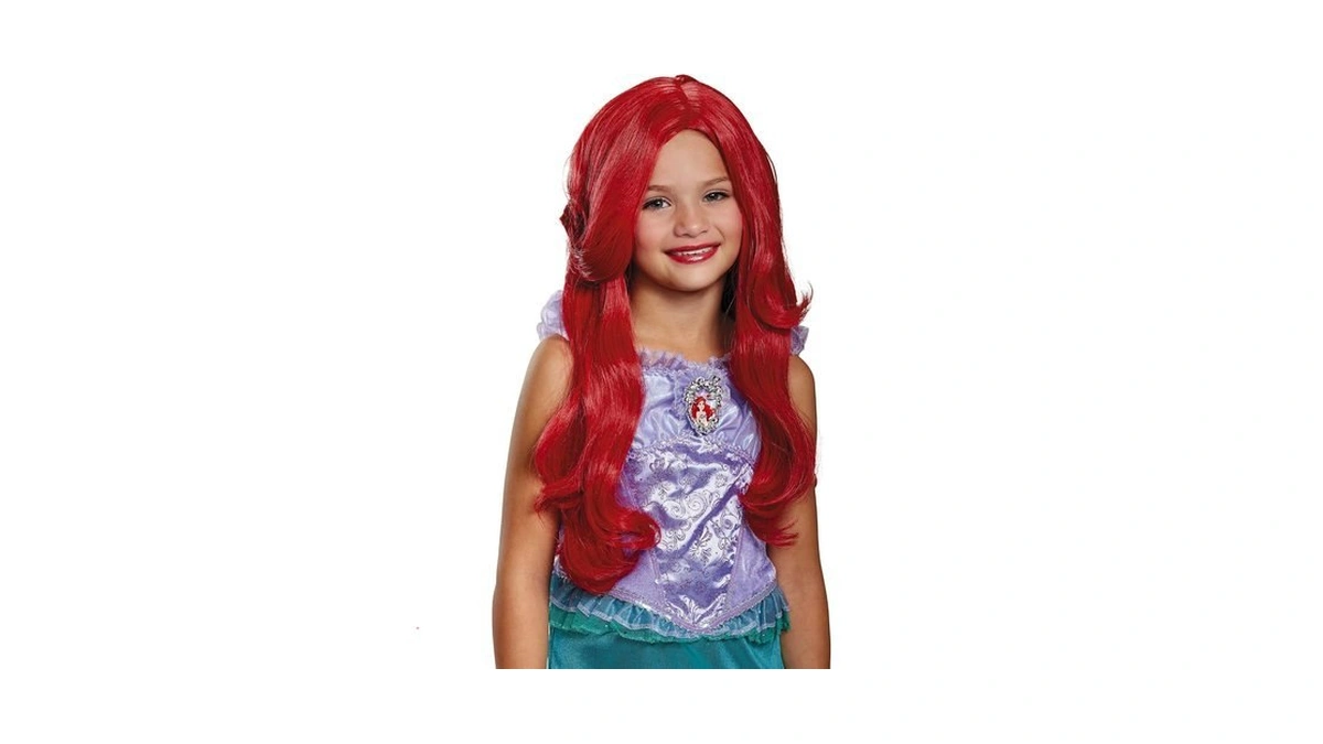 Disguise Disney Princess Ariel Wig, Official Disney Princess Accessory For