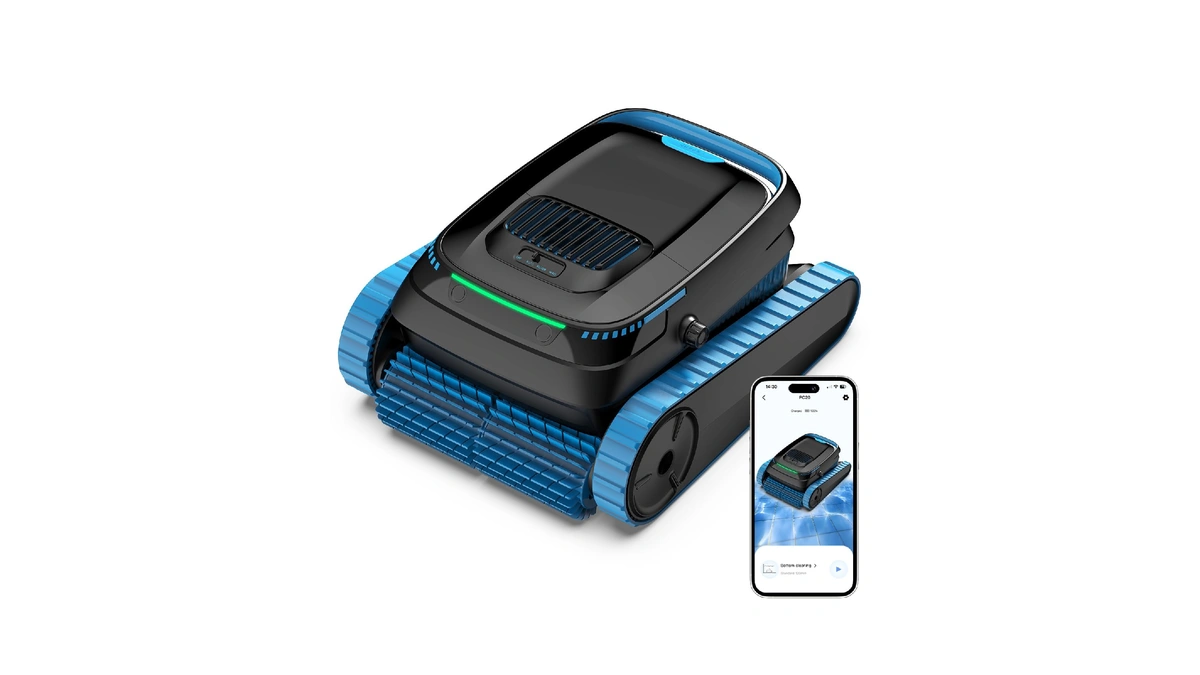 Botluxe Pool Robot Vacuum, 5000gph Cordless Robotic Pool Cleaner