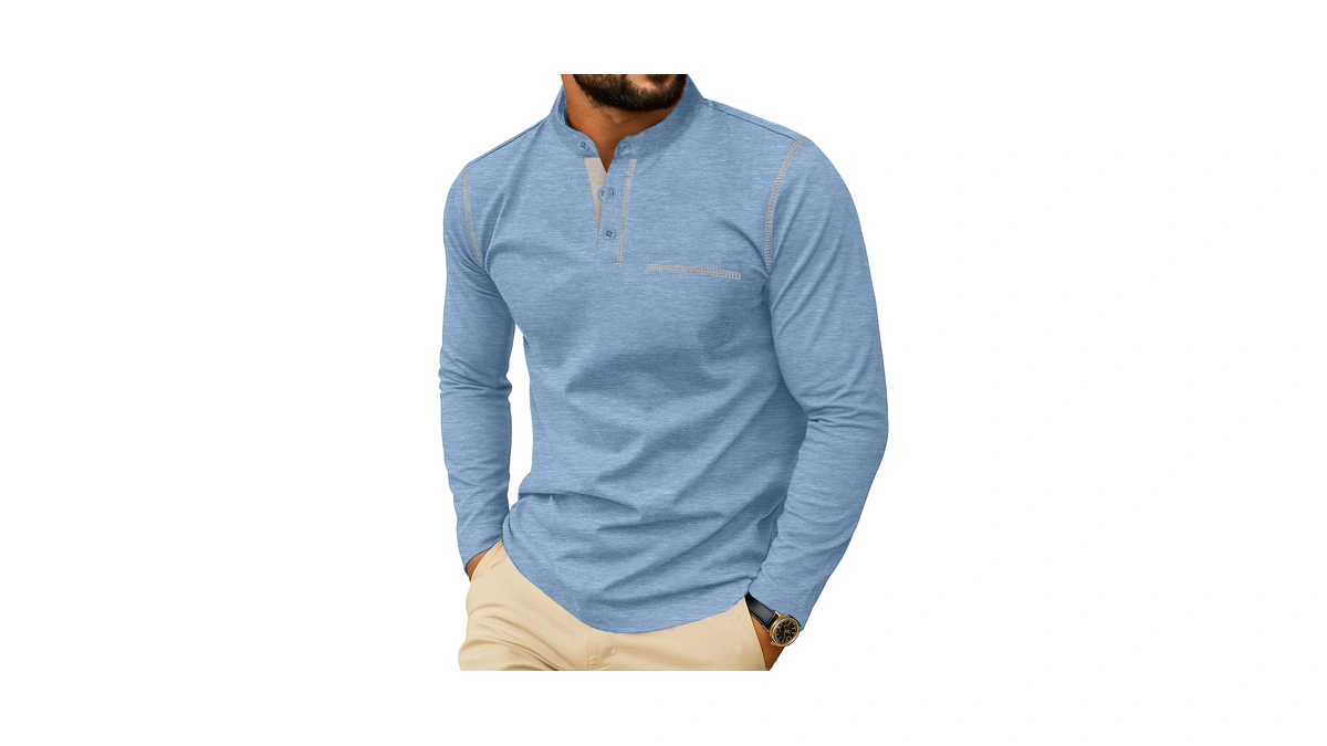 Amazon : Sailwind Men's Henley Shirts Long Sleeve