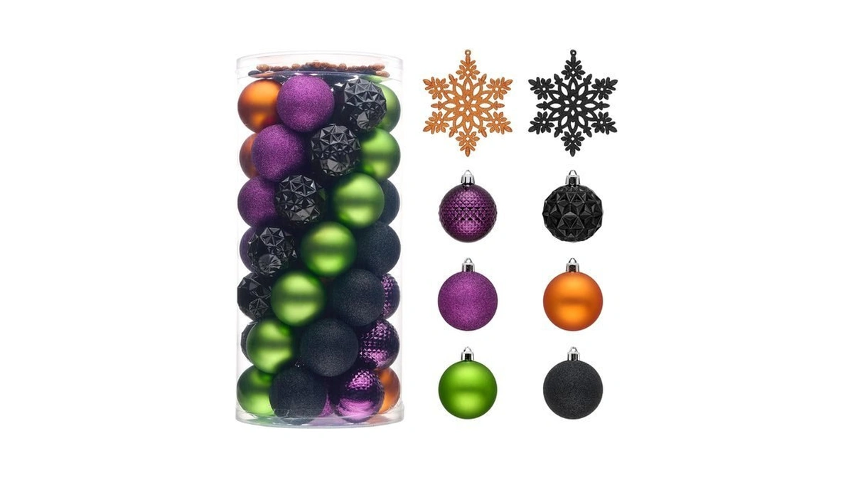 Amazon : Valery Madelyn 50ct Halloween Ornaments