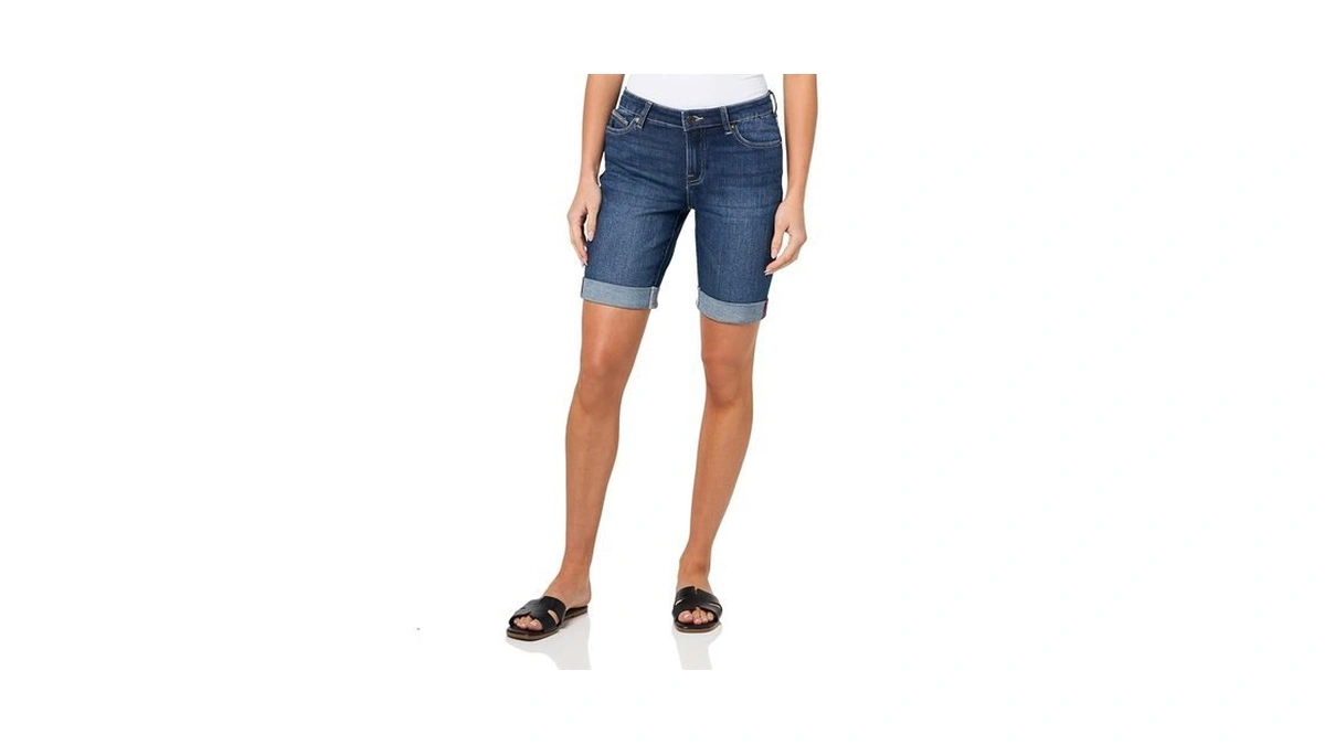 Nautica Women's 5" Inseam Denim Shorts Sailor Wash, 2