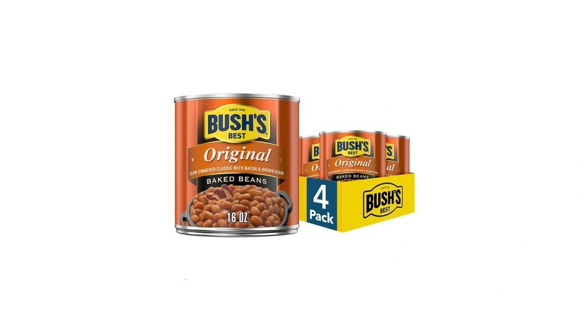 Bush's Best Original Baked Beans, 16 Oz (pack Of 4)