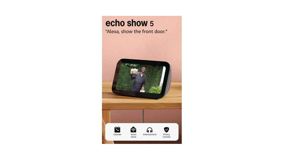 Amazon Echo Show 5 (newest Model), Smart Display, Designed For