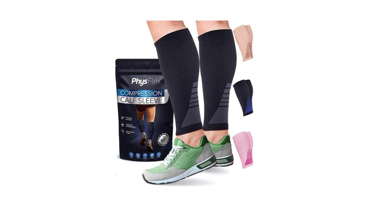 Calf Compression Sleeves For Men And Women - (1 Pair)