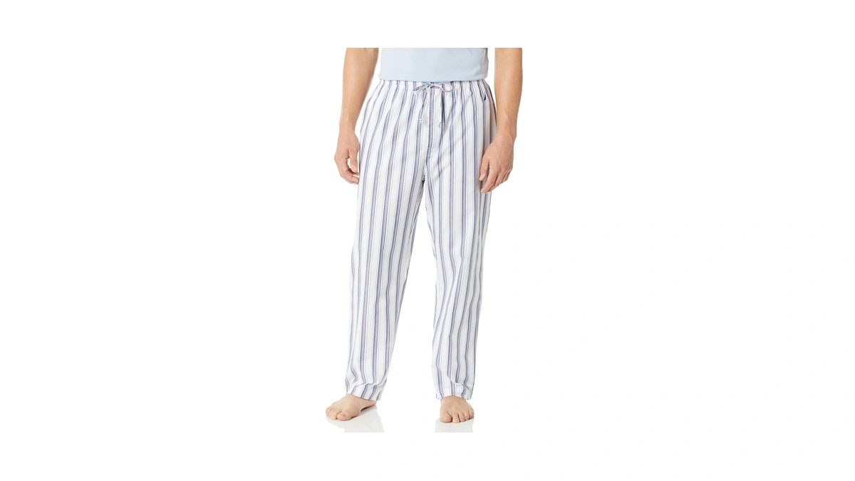Nautica Men Soft Woven Cotton Elastic Waistba...