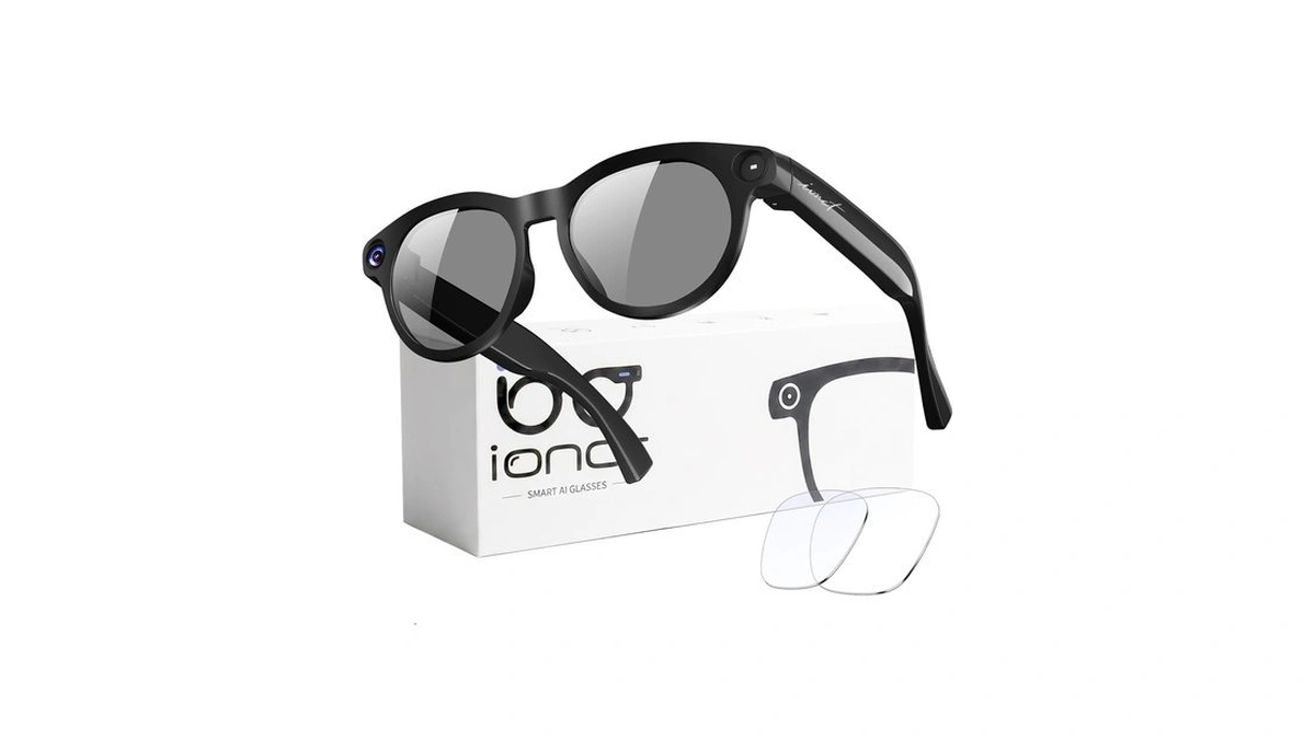 Ionct Ai Smart Glasses With Camera, 4k Hd Video Recording