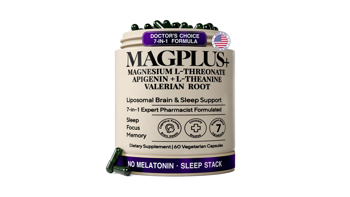 Liposomal Magnesium L-threonate With Apigenin, L-theanine, & Valerian Root
