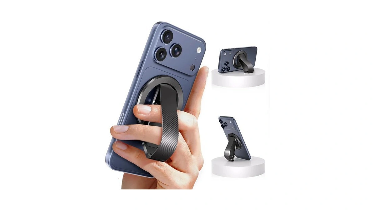 Sinceholy For Magsafe Phone Grip, N52 Magnetic Phone Ring Grip