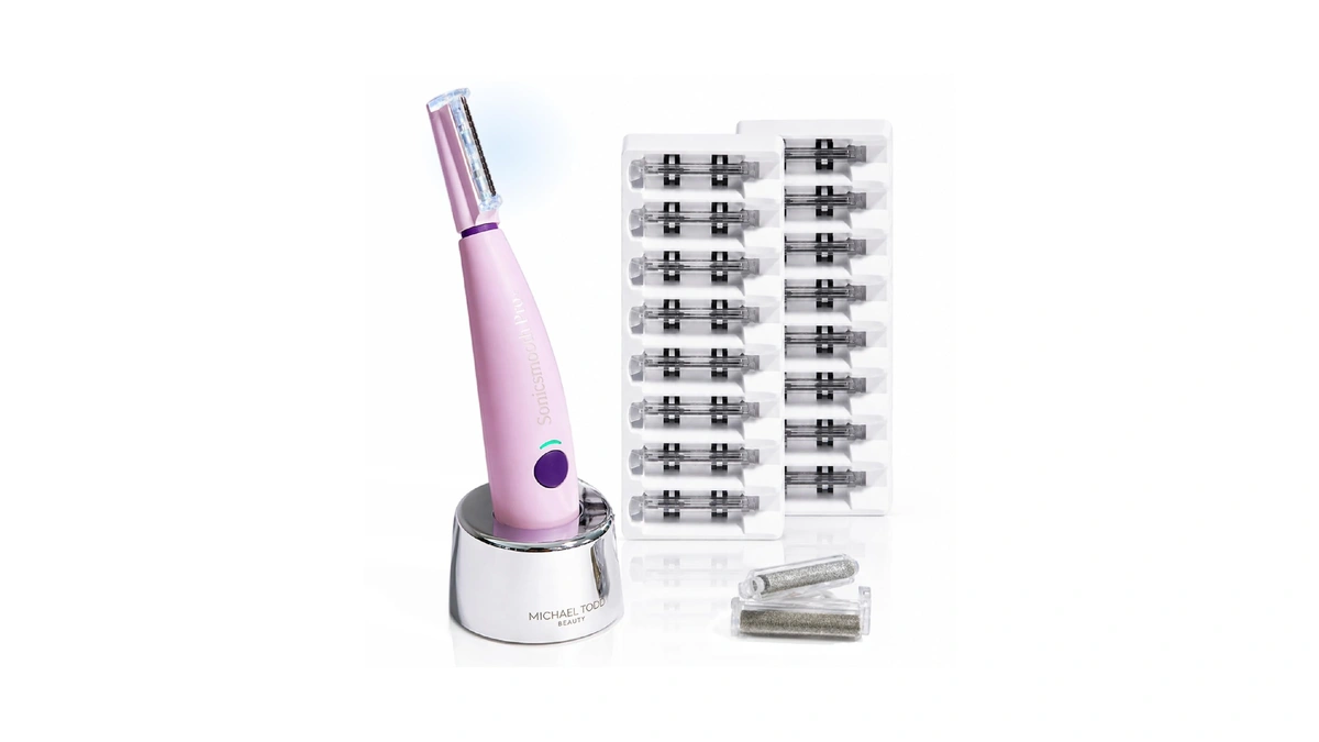 Michael Todd Beauty Sonicsmooth Pro+ Dermaplaning System & Eyebrow Trimmer