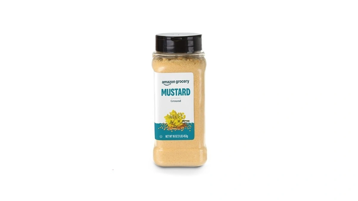 Amazon Grocery, Ground Mustard, 16 Oz