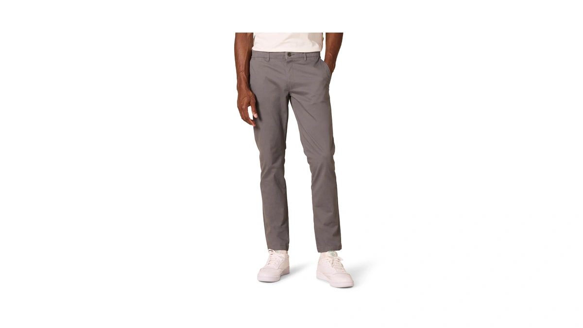 Goodthreads Men's Skinny-fit Washed Chino Pants, -grey, 35w X 29l