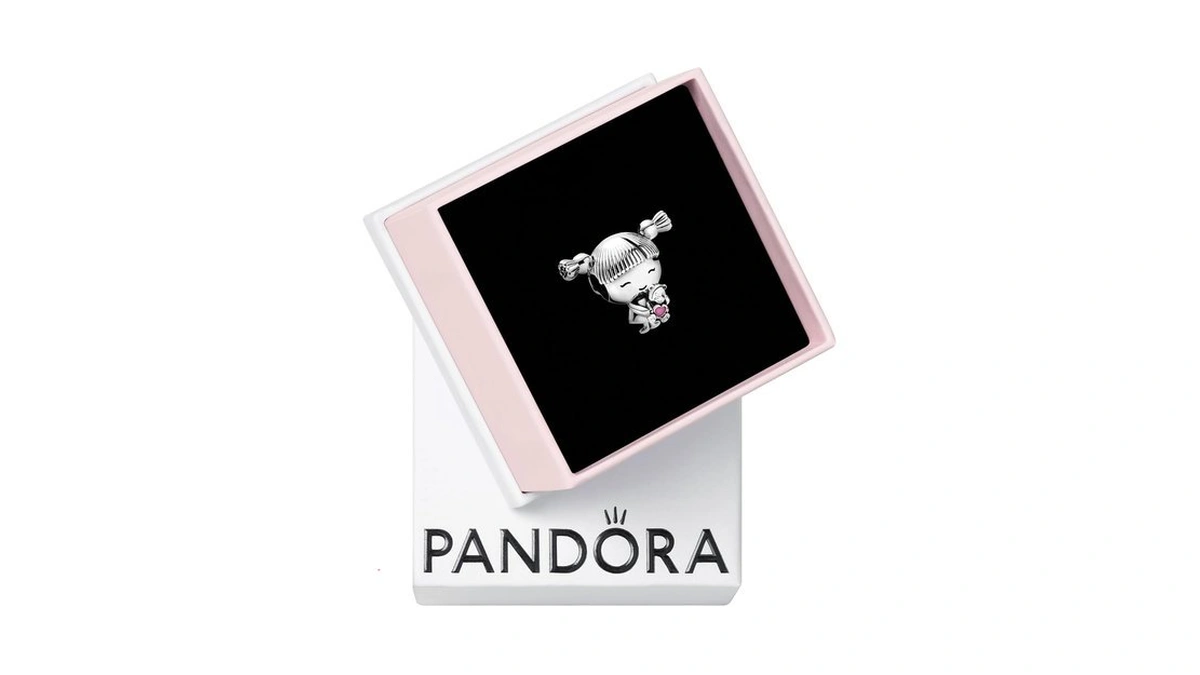Pandora Little Girl With Pigtails Charm