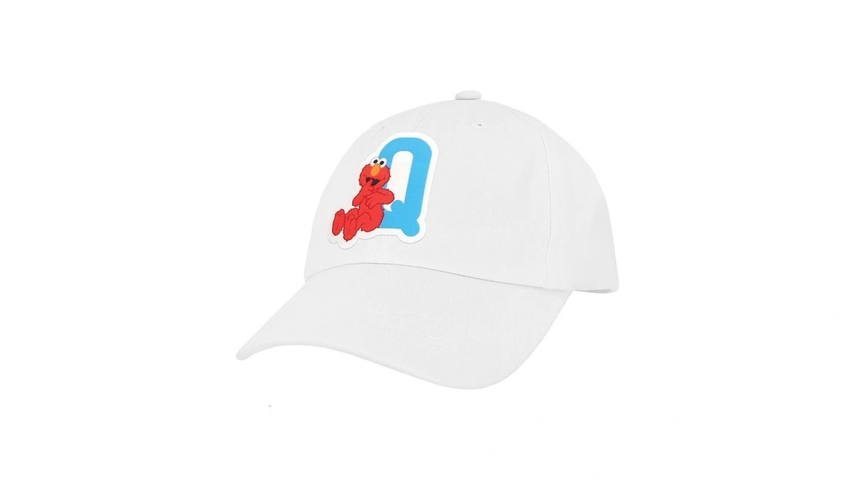 Sesame Street Elmo Kids Toddler Cap With Initial, Toddler Boys
