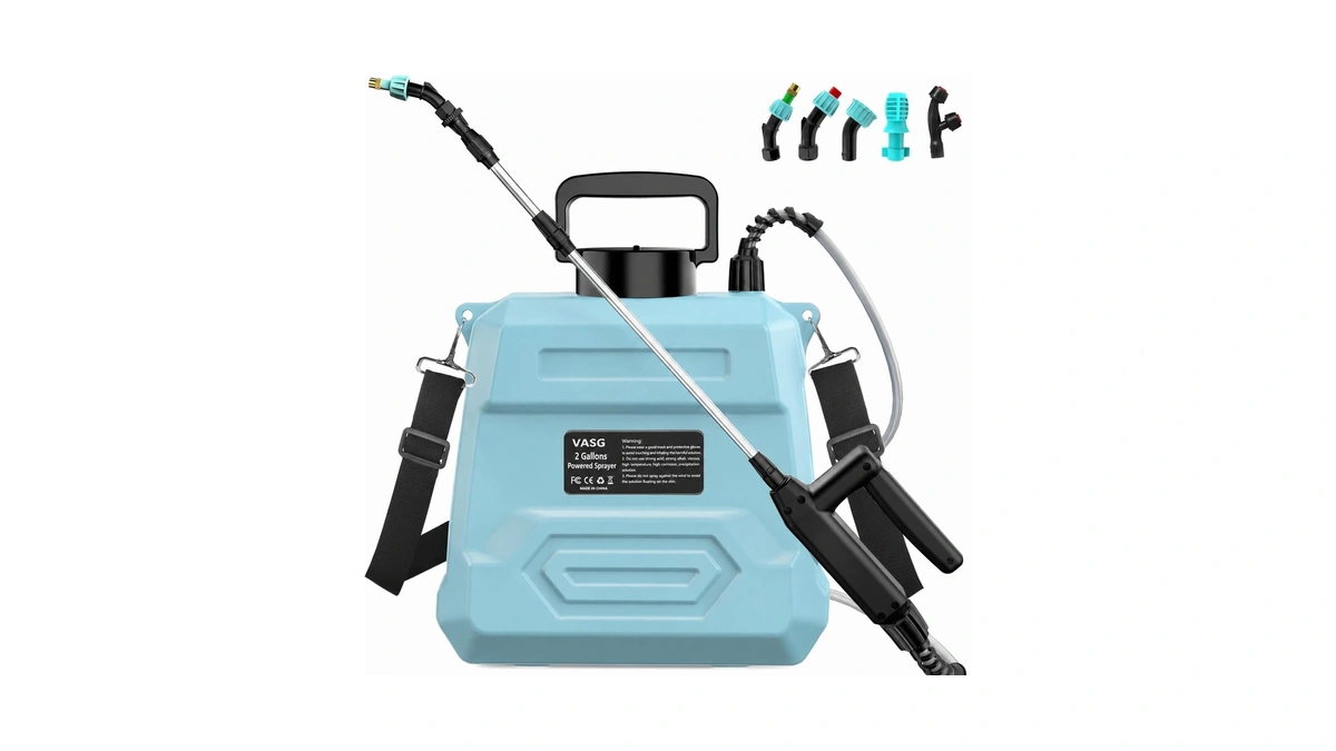 Weed Sprayer 2 Gallon, Electric Weed Sprayer 7.4v Powerful Battery