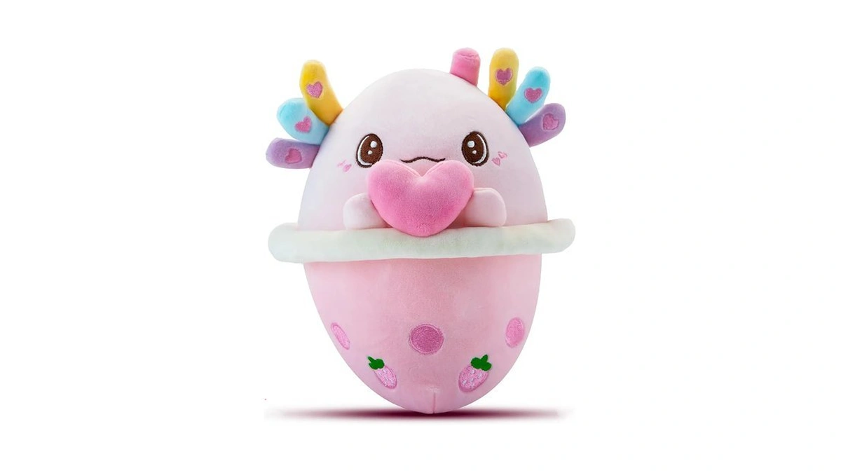 Aixini Cute Boba Milk Tea Plush Pillow Toy,soft Emotional Comfort