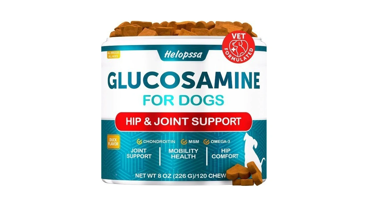 Glucosamine For Dogs - 120 Treats - Dog Joint Supplement