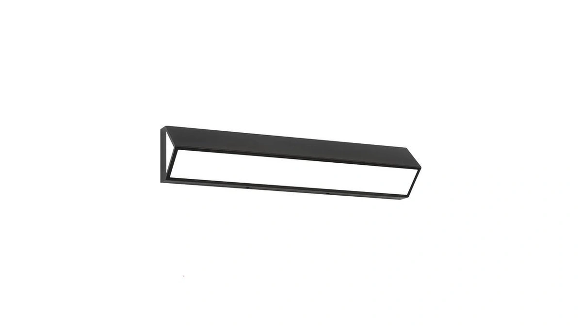 Liilokte 24-inch Led Modern Bathroom Vanity Light Fixtures, Matte Black